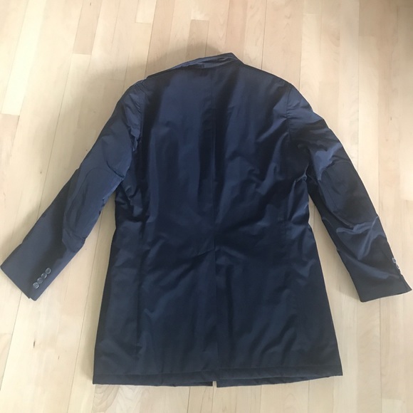 ACQUAVIVA Double Zip Out Collar Blazer/Jacket